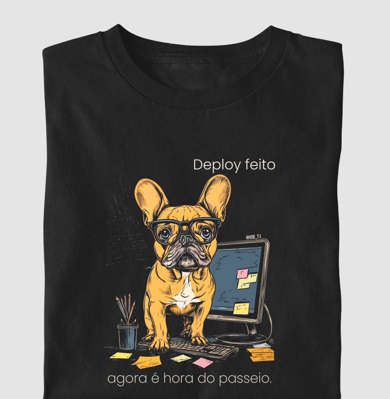 “Deploy feito, hora do passeio” - T.I  Cachorros