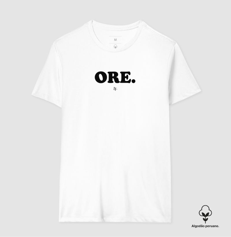 Ore - Camiseta Algodão Peruano