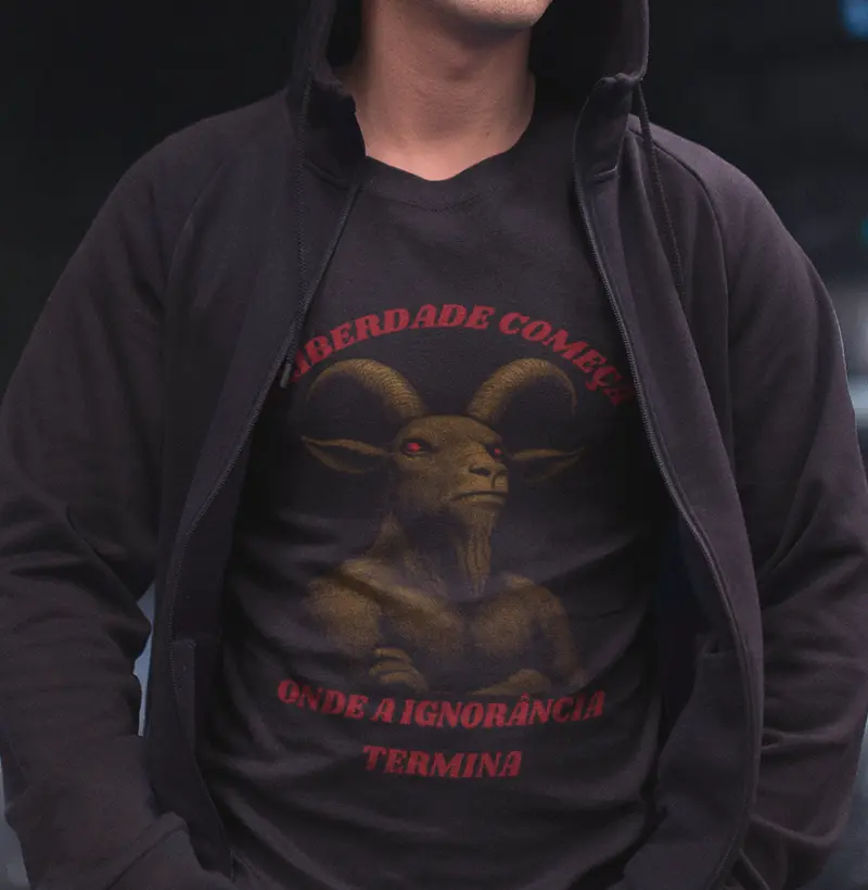 A liberdade começa onde a ignorância termina.