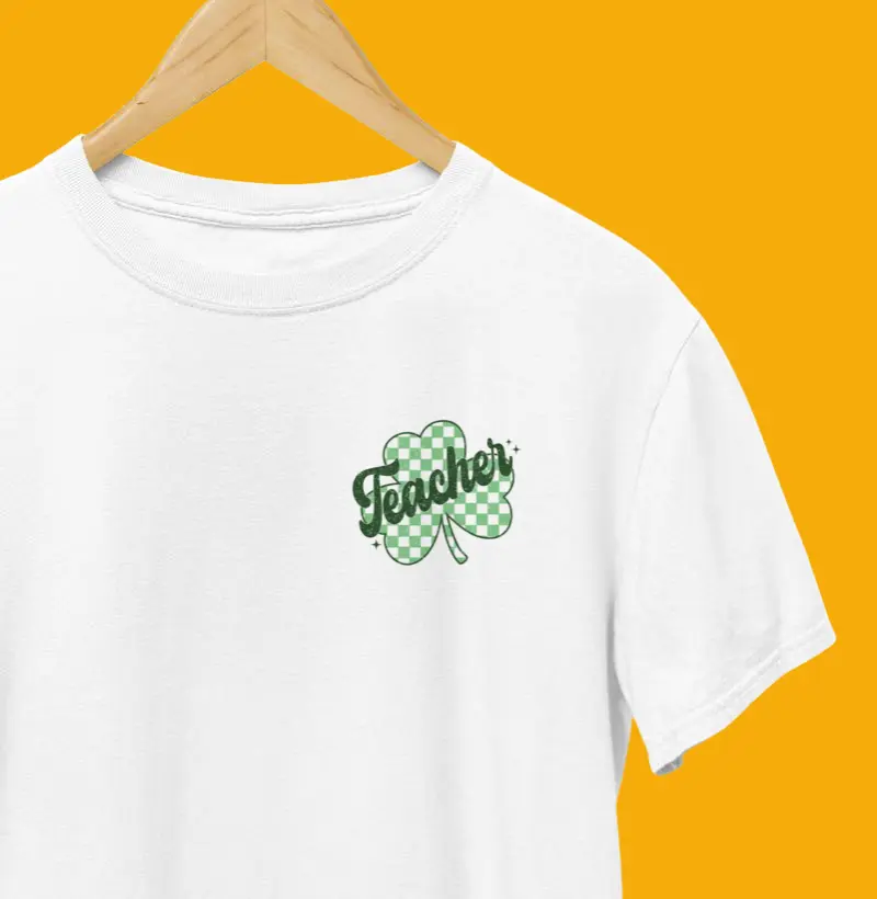 Teacher checkered clover - Bolso