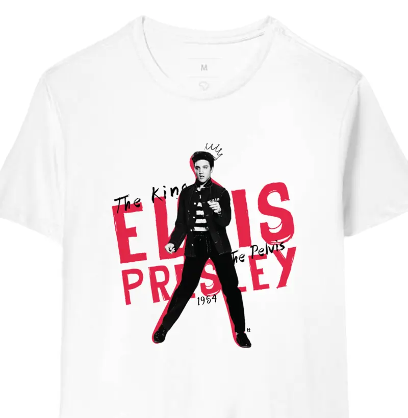 Camiseta Elvis the King | Caos em cores