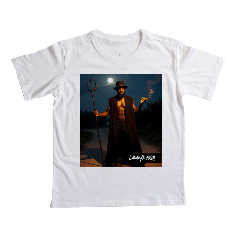 Camiseta Infantil - Exu - Encruza - 4