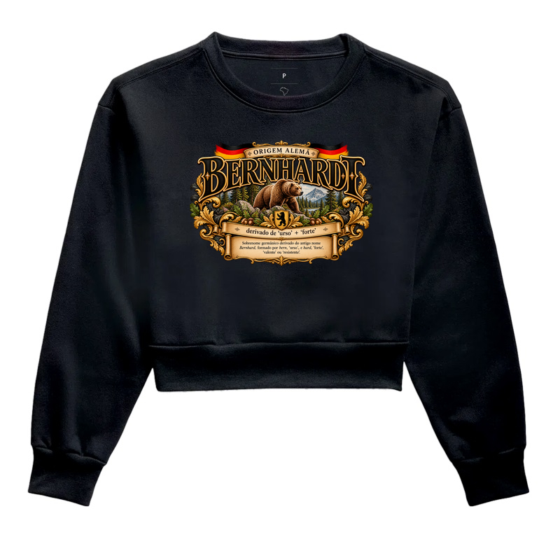 Bernhardt  - Cropped Moletom