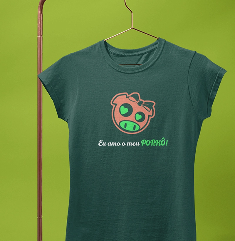 Eu amo meu Porkô (Desc. abaixo no PIX)