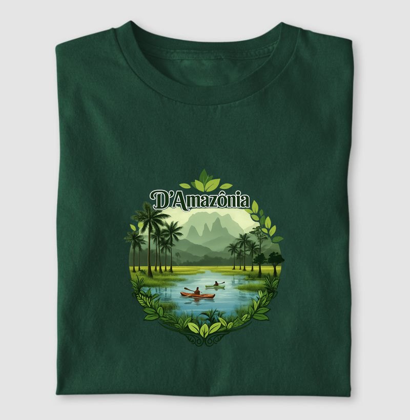 Levo a Amazônia no peito 