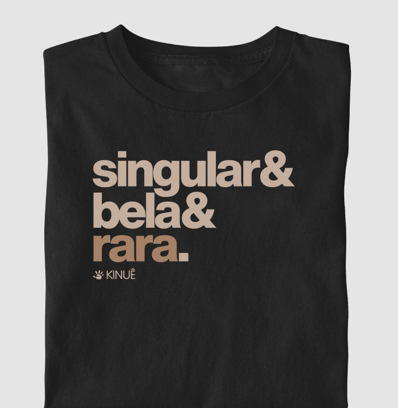 Singular, bela e rara