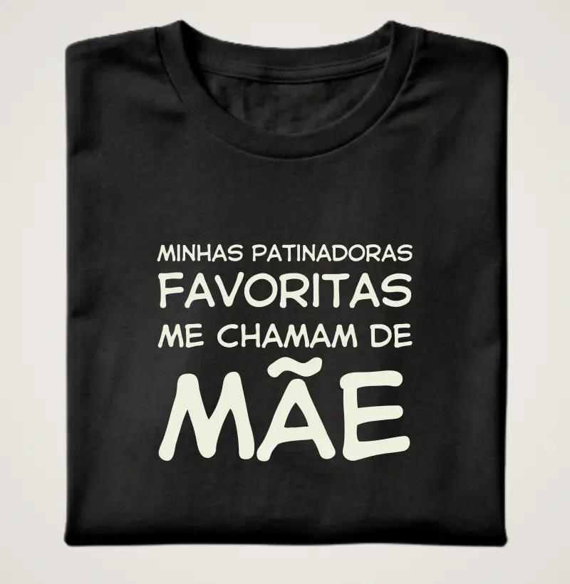 Minhas patinadoras favoritas me chamam de mãe