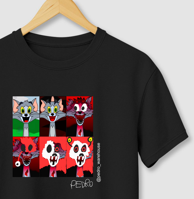 CAMISETA MASC/FEM - Gato Juan