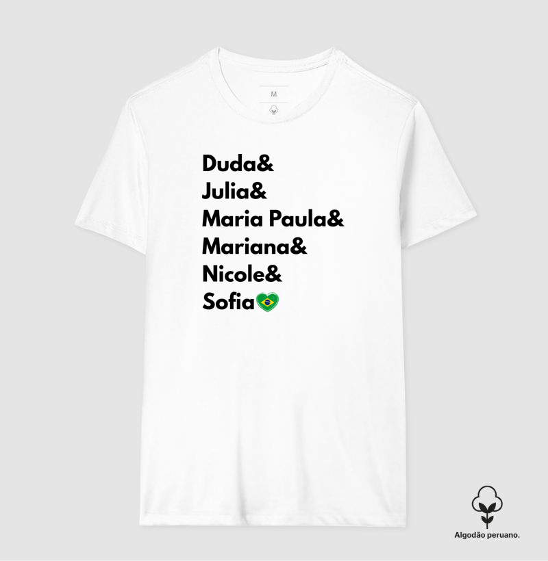 Medalha de Ouro - Camiseta Algodão Peruano