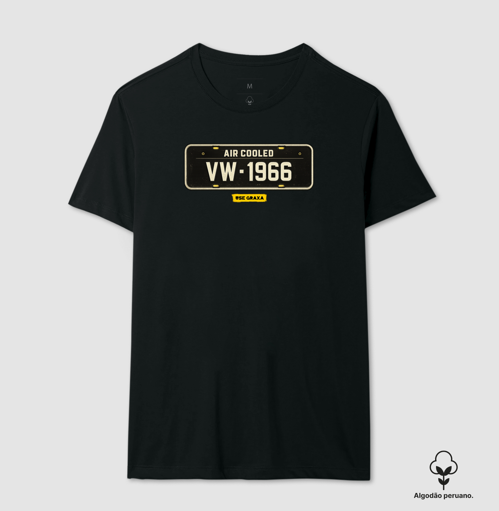 Air Cooled VW 1966 Placa Preta