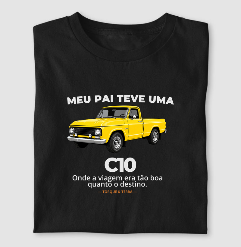Meu pai teve uma - C10 - amarela 2