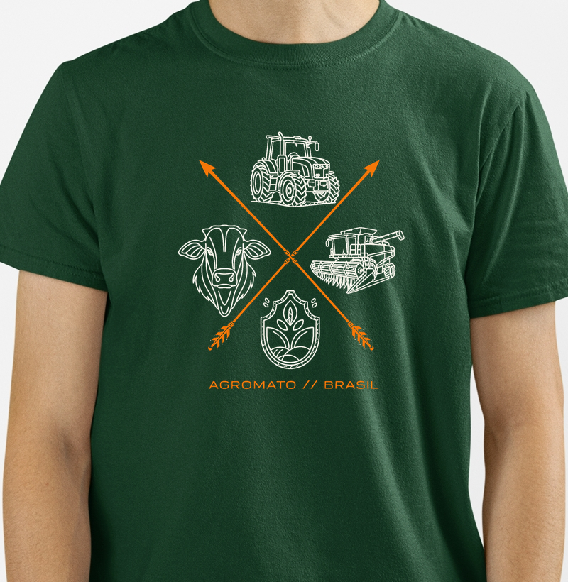 Camiseta AGROMATO Brasil