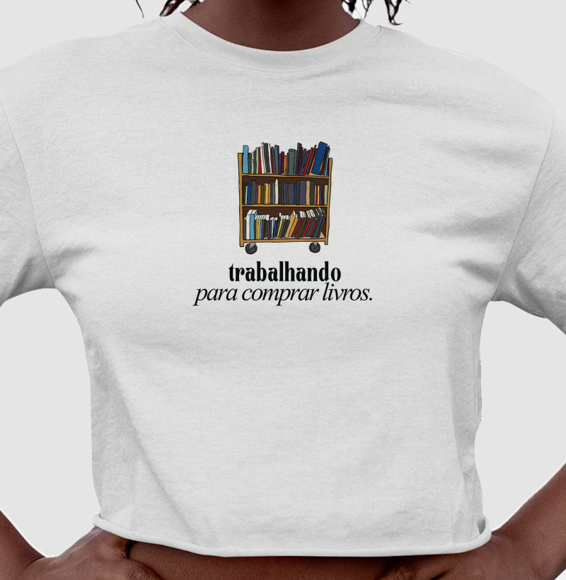 Trabalhando para comprar livros