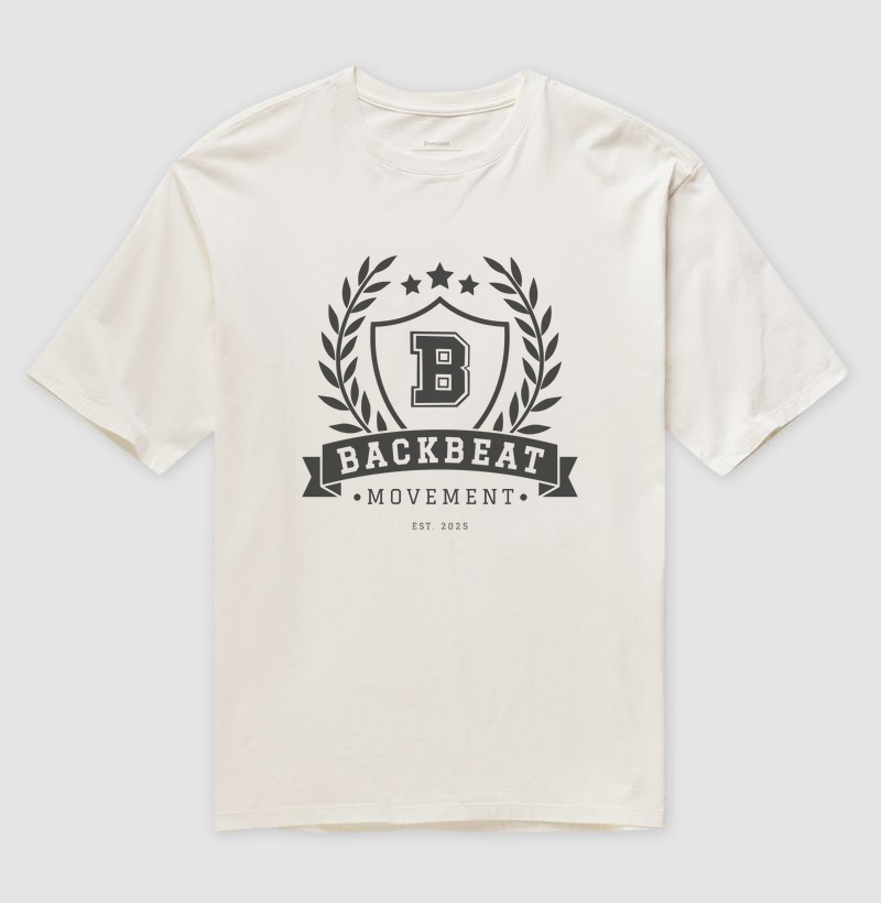 Oversized Backbeat Movement B - Off White