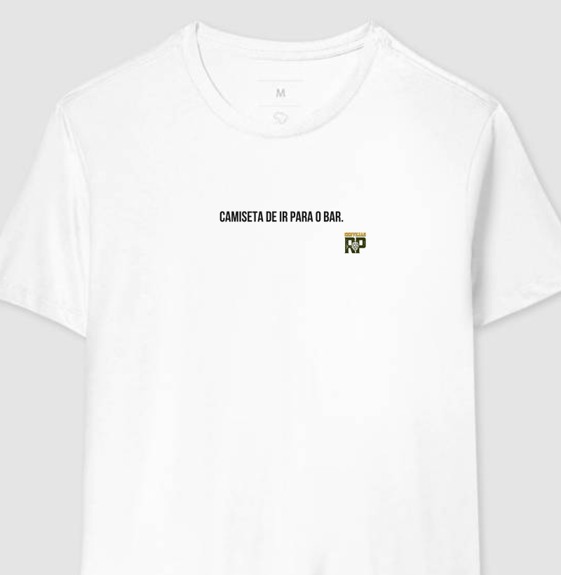 Camiseta de Ir para o Bar CL