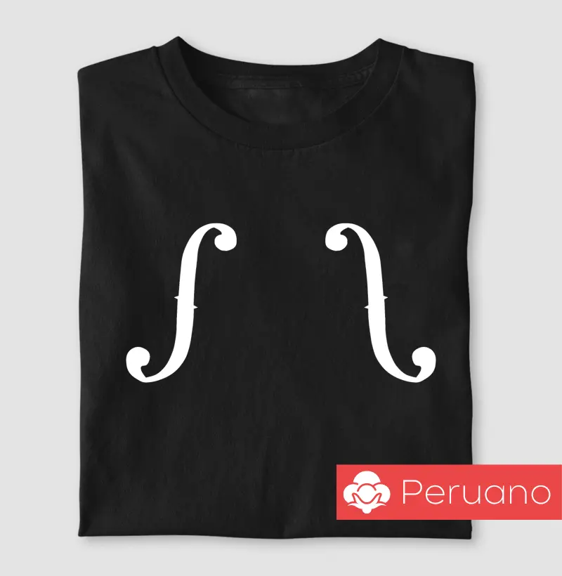 Elongated Violin F-Hole