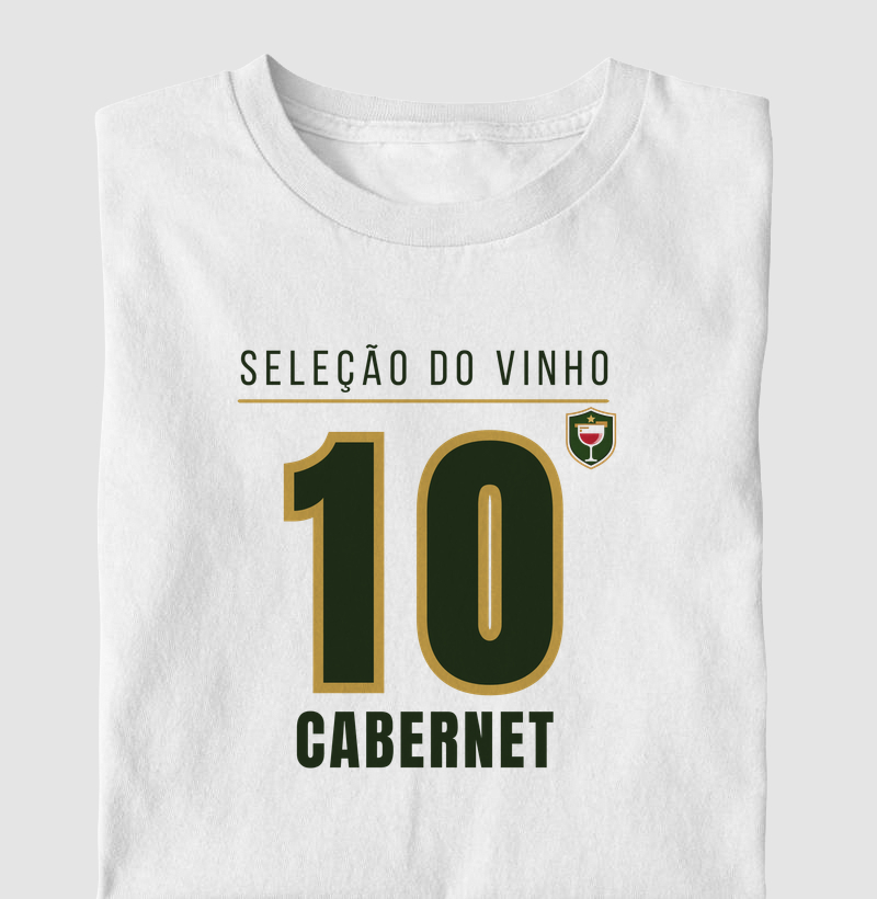 Camiseta - Seleção do Vinho 10 – Cabernet