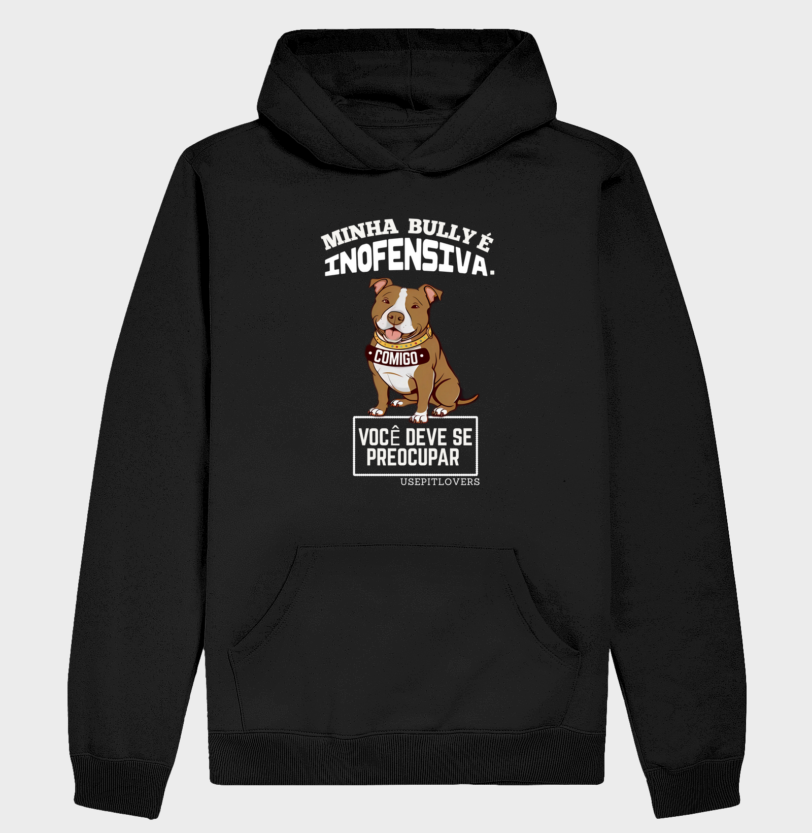 MINHA BULLY INOFENSIVA. COMIGO VOCÊ DEVE SE PREOCUPAR