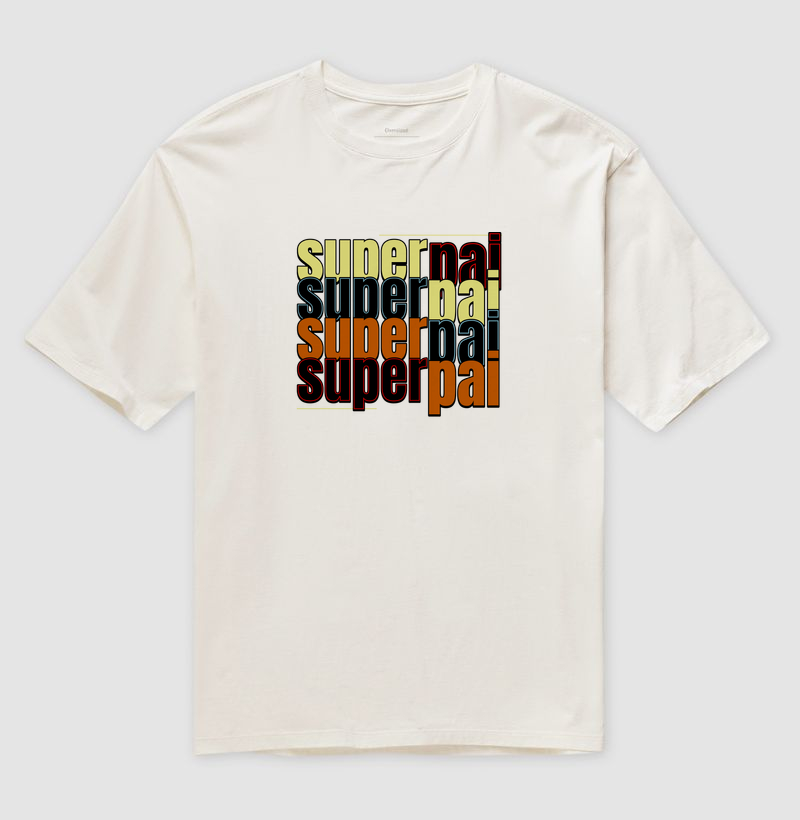 Camiseta Masculina Super pai