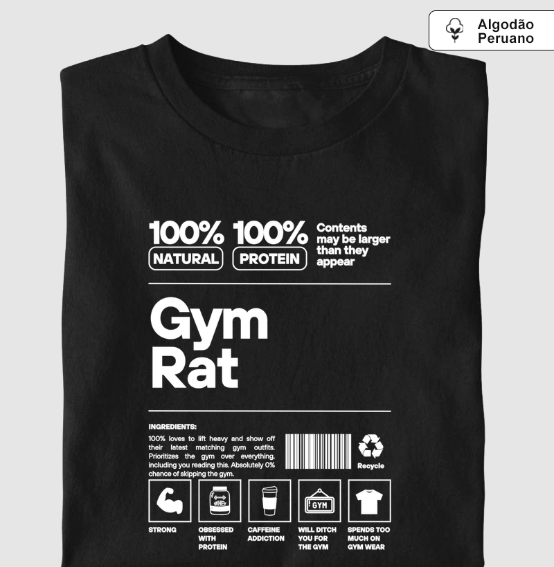 Be cool Gym Rat Ingredients