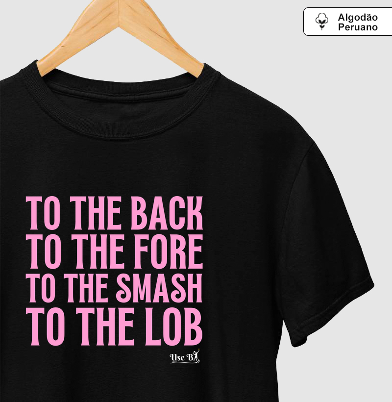 To the back