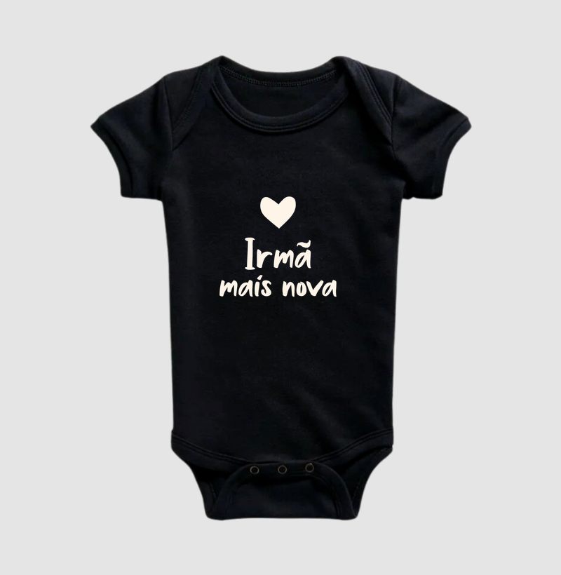 Irmã mais Nova [Body] - Body Infantil