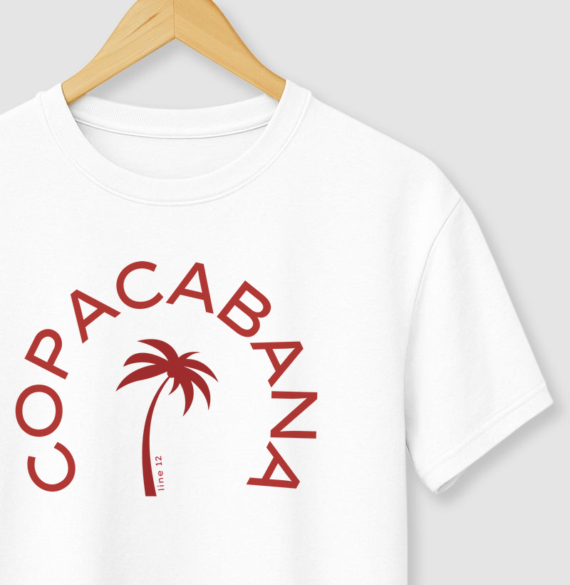 COPACABANA EM VERMELHO | BRANCO