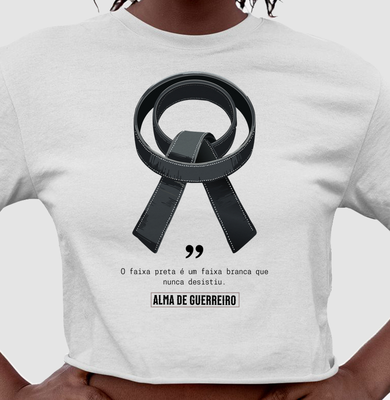 Cropped ADG Faixa preta 