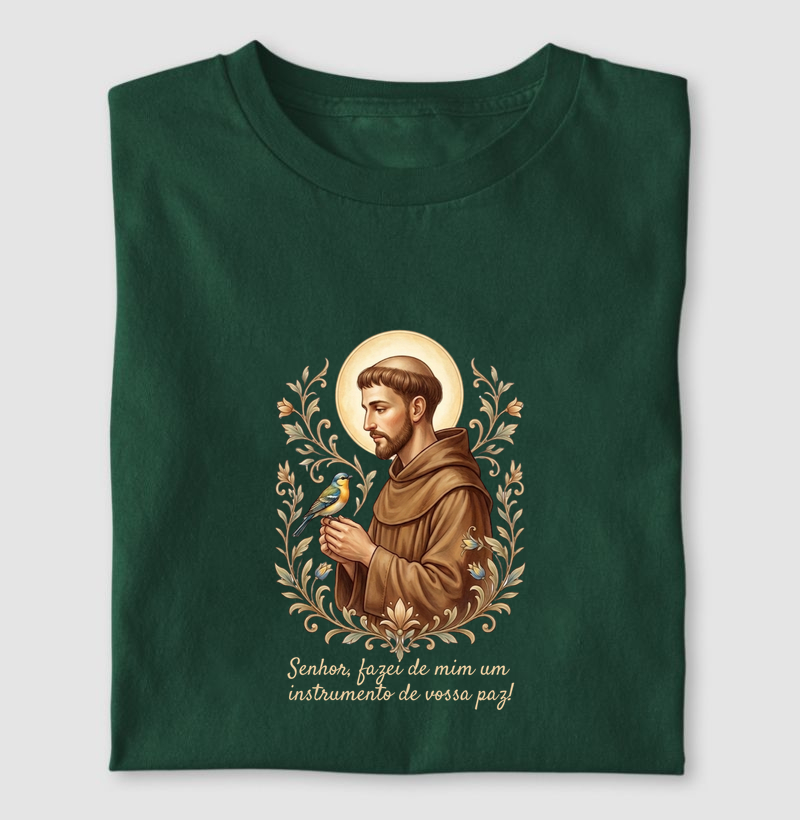 Camiseta São Francisco de Assis