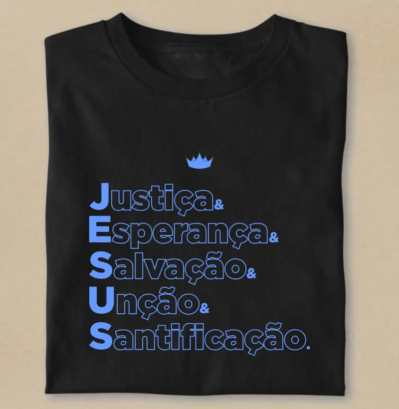 Acrônimo - JESUS - Azul