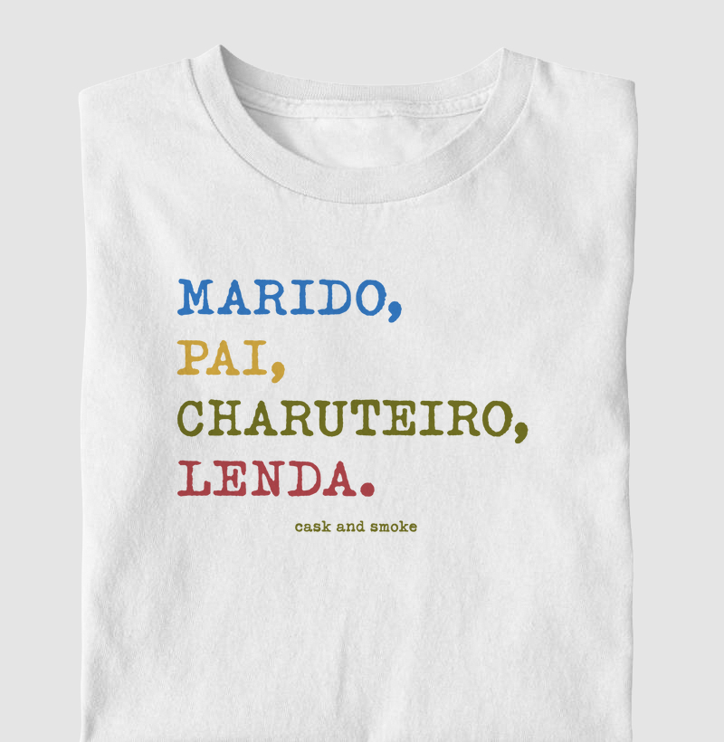 Camiseta Pai Charuteiro