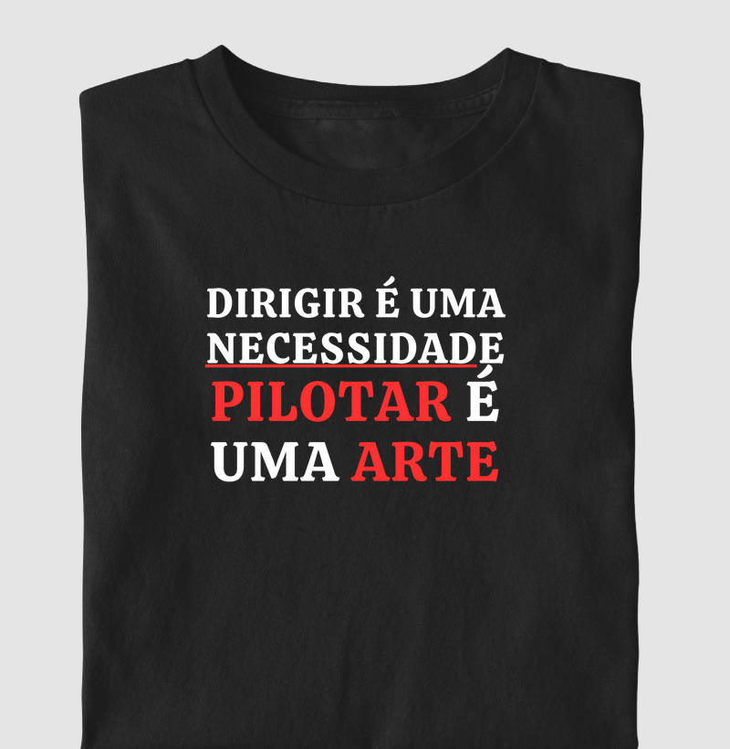 Pilotar é uma ARTE