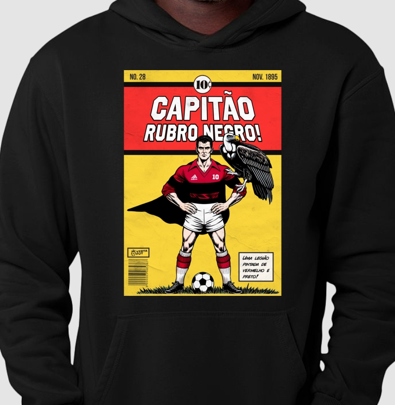 Moletom - Capitão Rubro negro