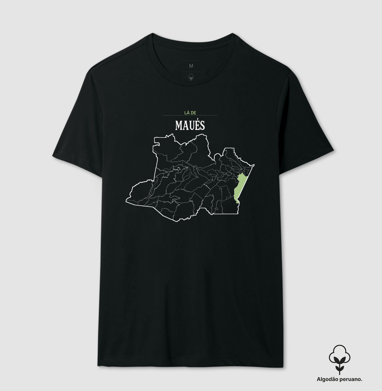 Maués | Território AM - Camiseta Algodão Peruano