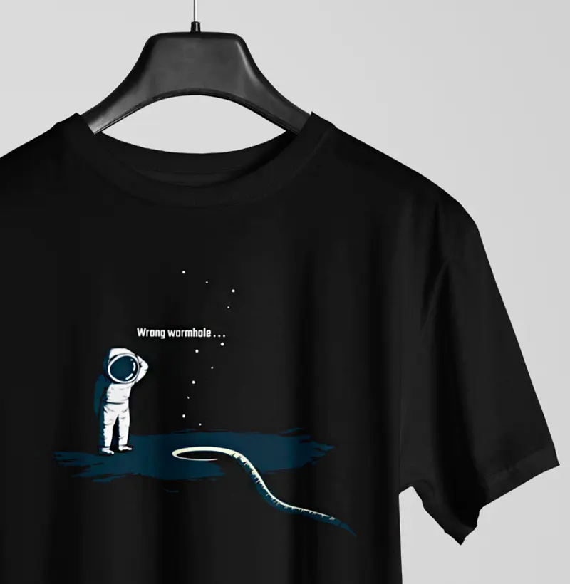 Camiseta - "Wrong Wormhole"