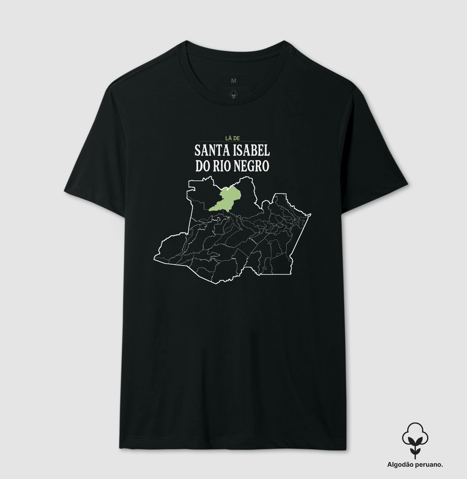Santa Isabel do Rio Negro | Território AM - Camiseta Algodão Peruano