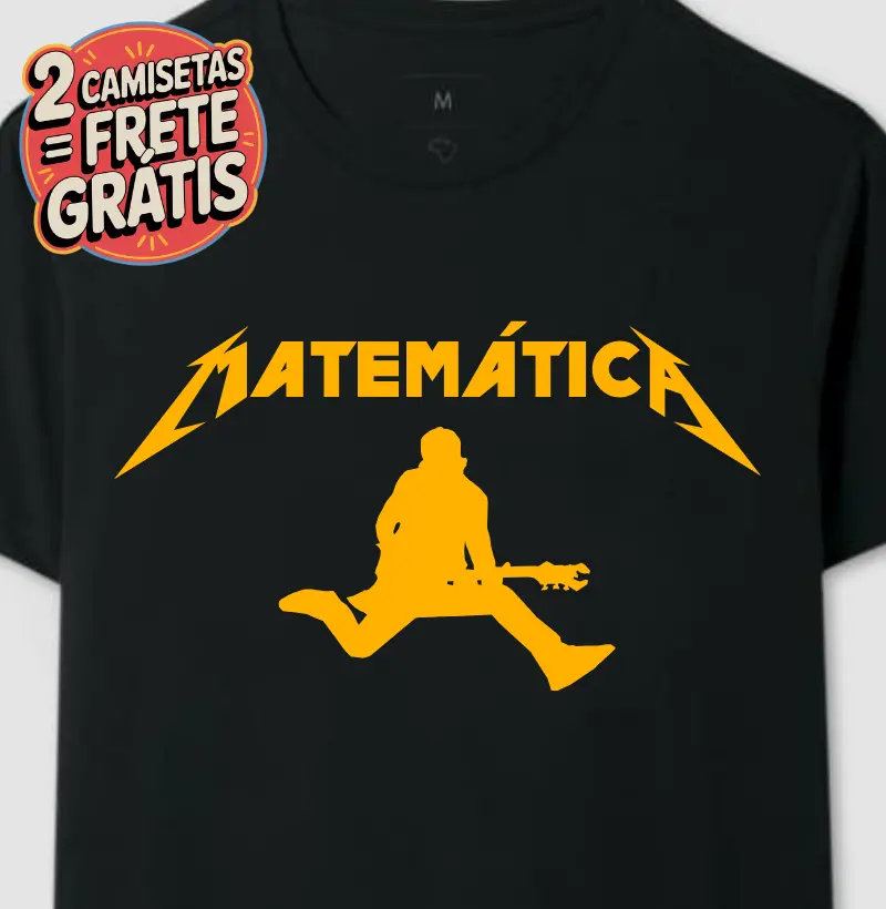 Camiseta Matemática