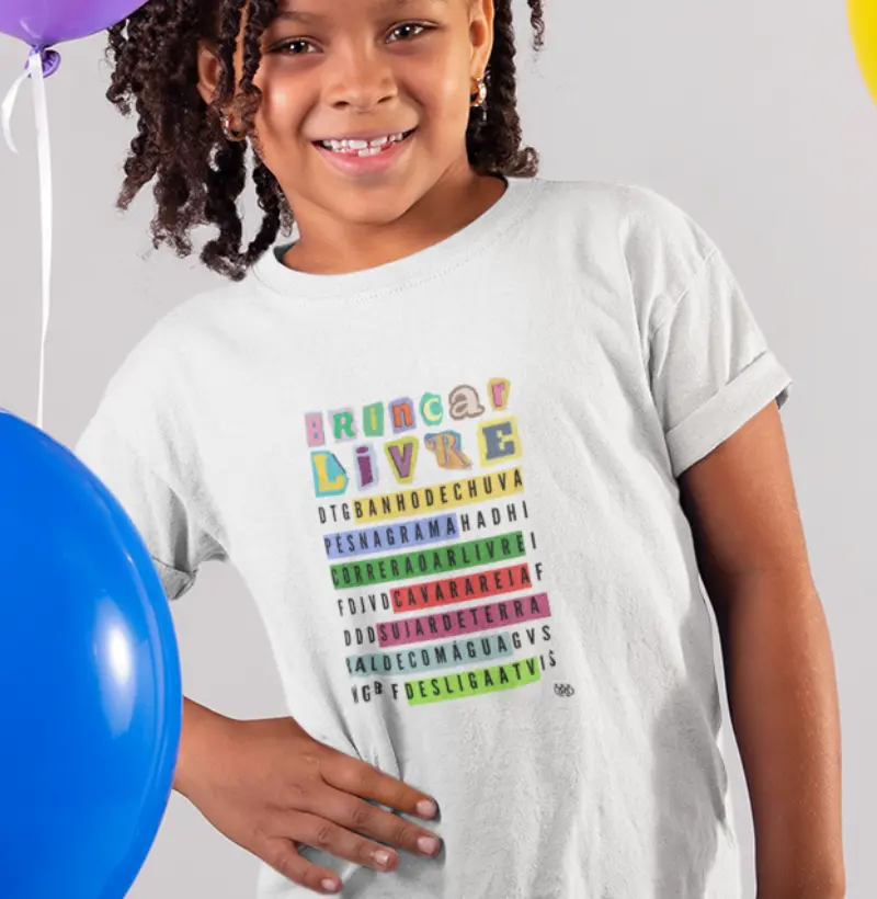 Brincar Livre - Caça palavras