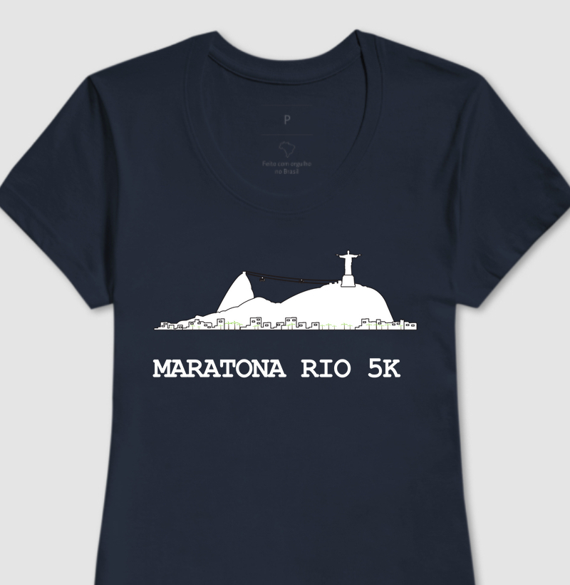 Camiseta Maratona Rio 5K Girl
