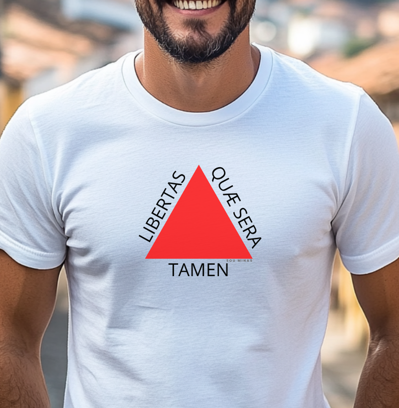 Camiseta Bandeira de Minas Gerais  | Orgulho Mineiro no Peito