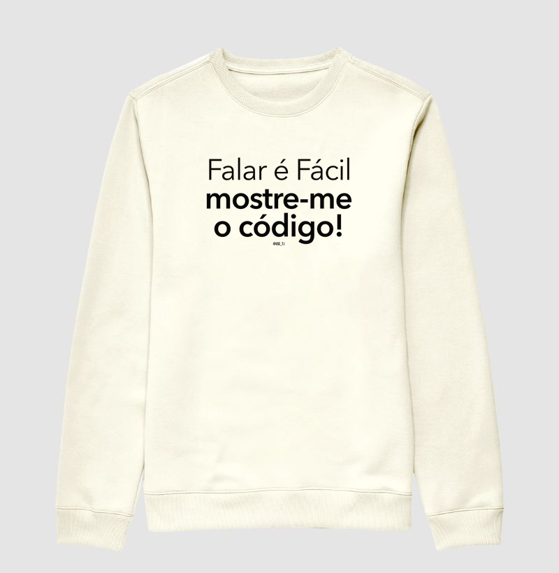 “Falar é fácil, mostre-me o código. II” T.I