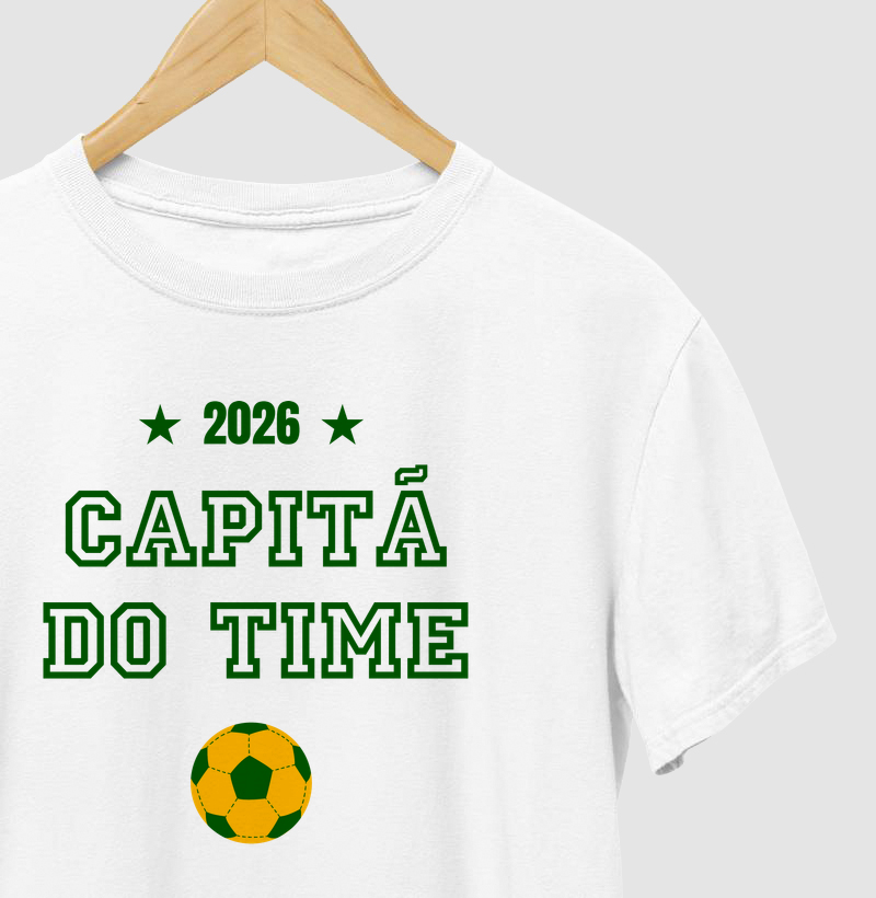 Camiseta Brasil - Capitã Do Time