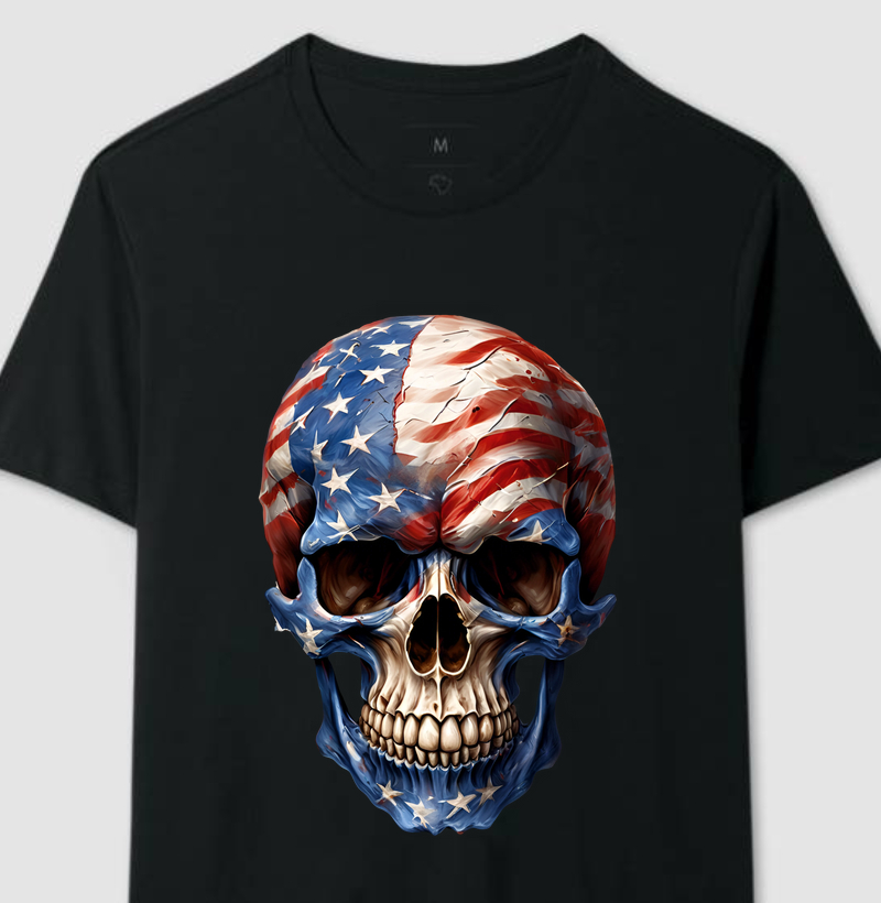 USA Skull 2