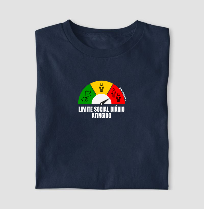 Limite social diário atingido