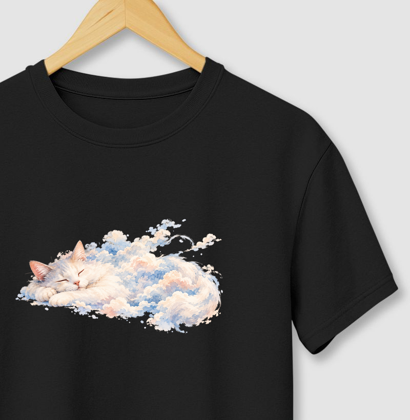 Nuvem de Gato - Camiseta