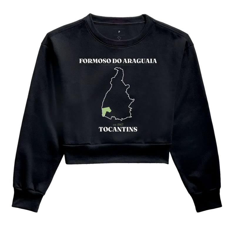 Formoso do Araguaia | Legado TO - Cropped Moletom