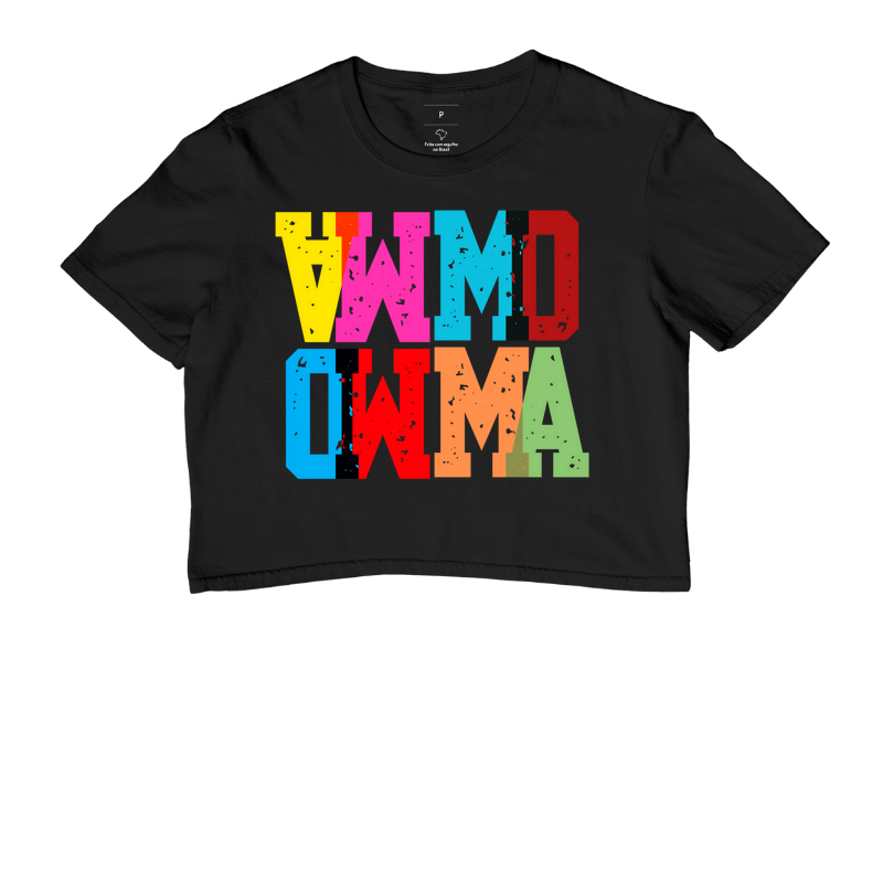 Camiseta cropped AWMDMA