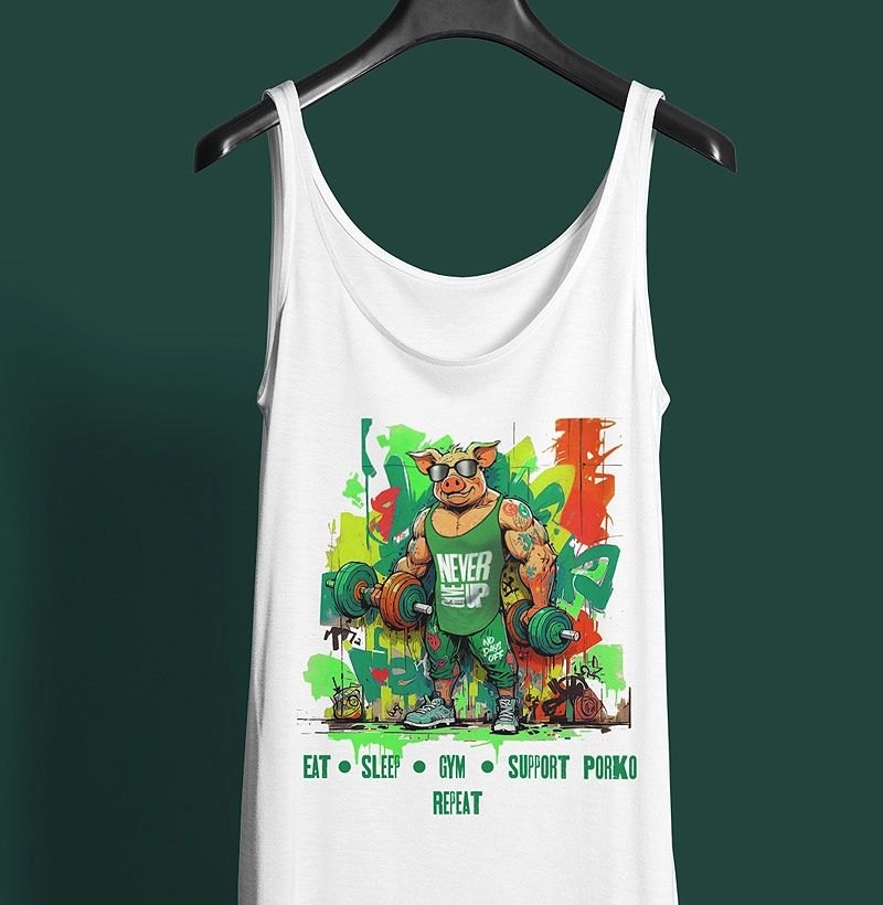 Porco Iron Body (Desc. abaixo no PIX)