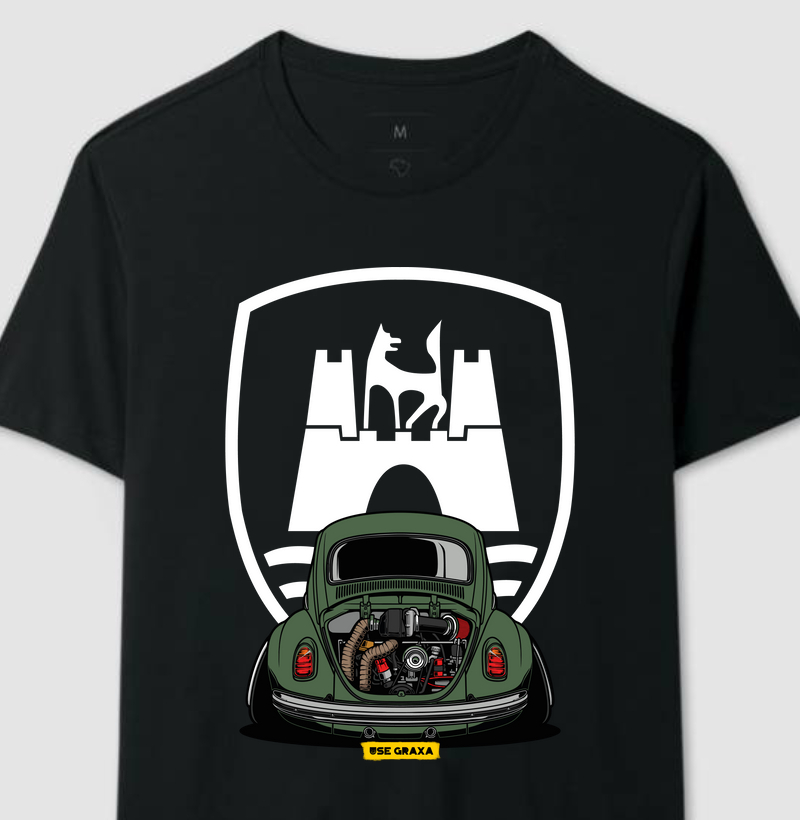 Wolfsburg VW Fusca Verde Escuro