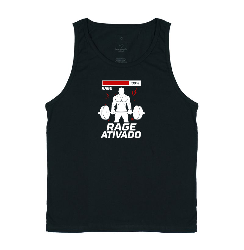 Camiseta Gamer Manamoney Rage Ativado no seu treino